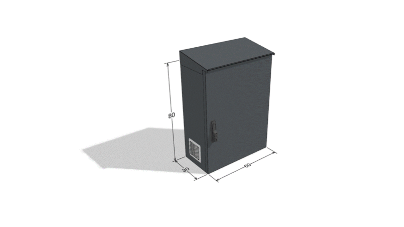 Väggskåp — Säker Väggförvaring av Elutrustning | Elkapsling